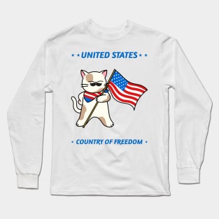 United States country of freedom Long Sleeve T-Shirt